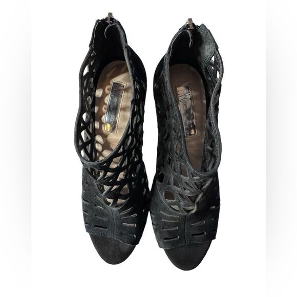 INC Stiletto Open Toe Heels (7.5) - Picture 2 of 7
